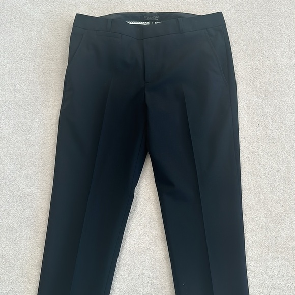 Banana Republic Harper-Fit Lightweight Wool Straight Leg Pant - Picture 1 of 3